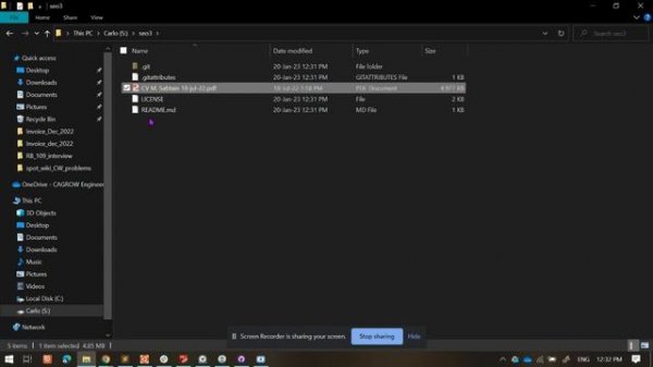 How to create a GIT repo and link it to GITHUB