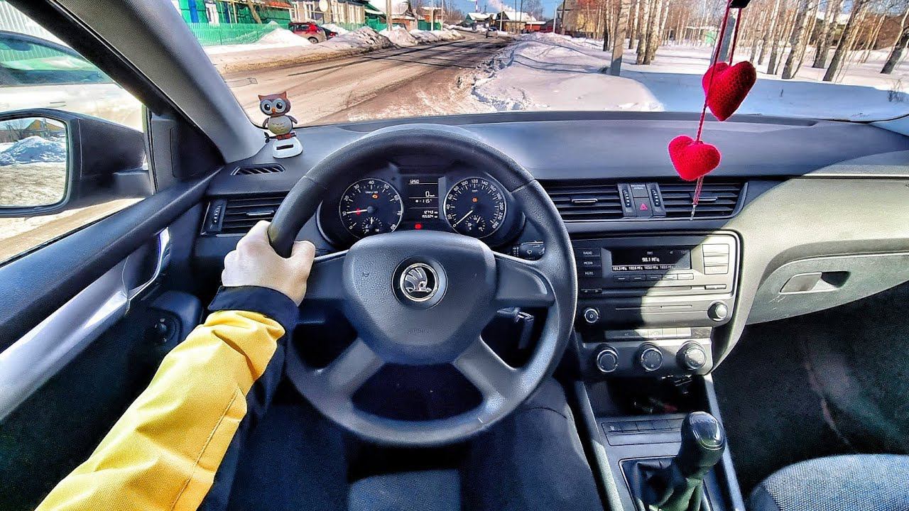 2013 Skoda Octavia 1.2 TSI MT - POV TEST DRIVE смотреть онлайн