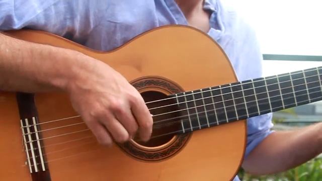 Fim da Linha (Baden Powell) played by Terrence Rosnagle Samba Bossa Nova Guitar смотреть онлайн