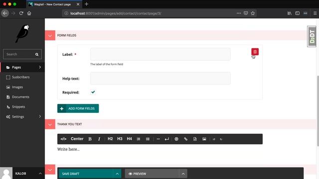Wagtail CMS: Adding an Email Contact Form and Landing Page смотреть онлайн