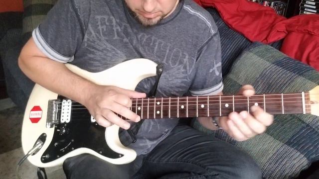 Noodling, improv in Bm. Fender Strat with DiMarzio Tone Zone and Air Norton смотреть онлайн