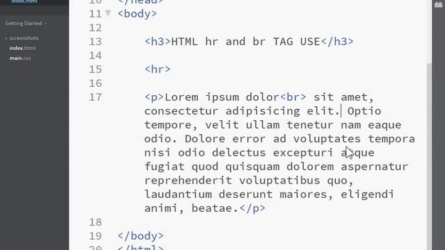 html hr and br tags смотреть онлайн