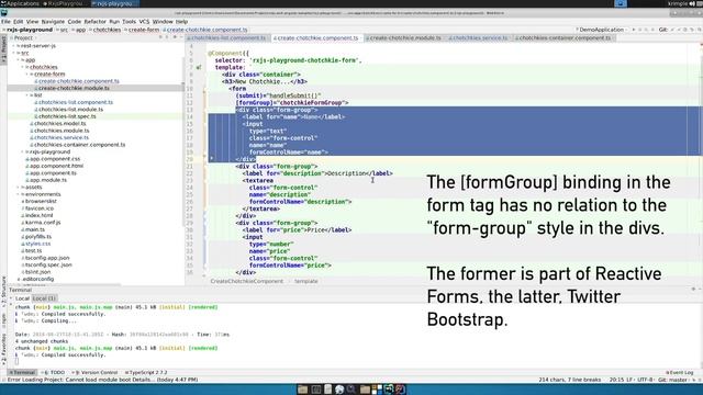 Reactive Angular with RXJS - Reactive Forms смотреть онлайн