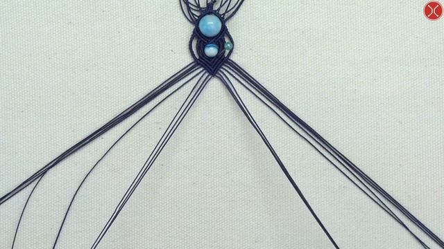 Macrame tutorial - The Mia choker necklace| Hướng dẫn làm dây chuyền ôm cổ смотреть онлайн