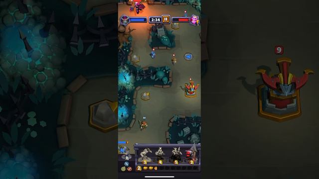 Warcraft Rumble Blue Quest Cairne Bloodhoof Win New Build Easy смотреть онлайн