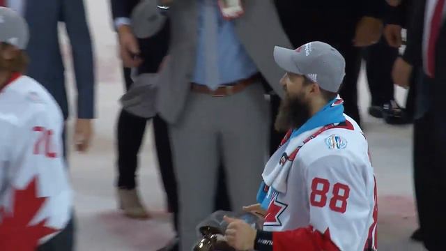 Награждение сборной Канады. Кубок мира 2016 смотреть онлайн