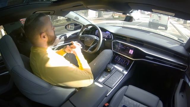 AUDI A7 C8 short drive - GoPro video! смотреть онлайн