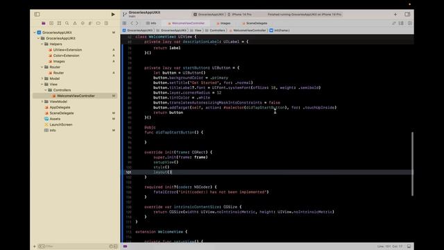 Build a Groceries App With UIKit (No Storyboards) | Part 1 смотреть онлайн