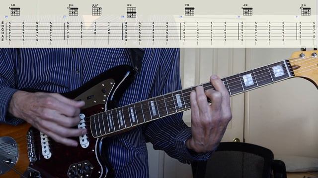 Cream - World Of Pain - Rhythm Guitar Lesson With Tabs смотреть онлайн