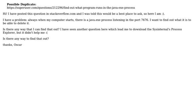 Find out what program runs in the java.exe process (2 Solutions!!) смотреть онлайн