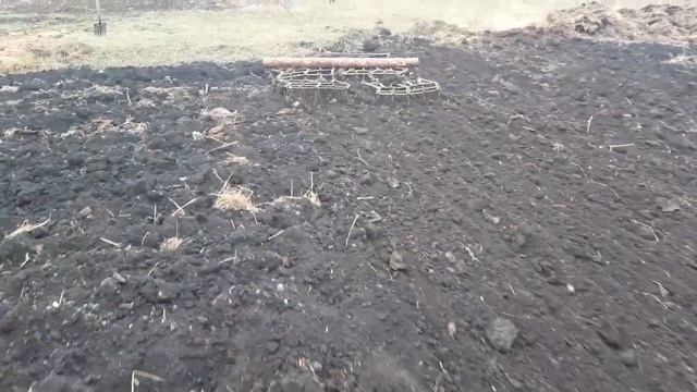 Боронуем огород без лошади смотреть онлайн