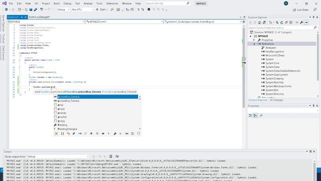 6 minute Face Recognition tutorial C# Window form смотреть онлайн