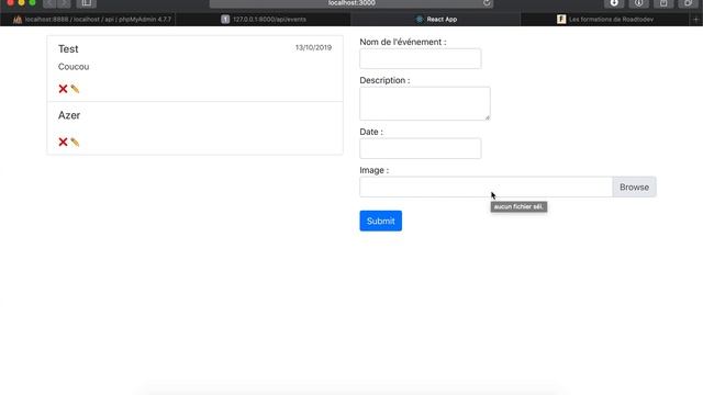 Formation : React + API Symfony ? смотреть онлайн