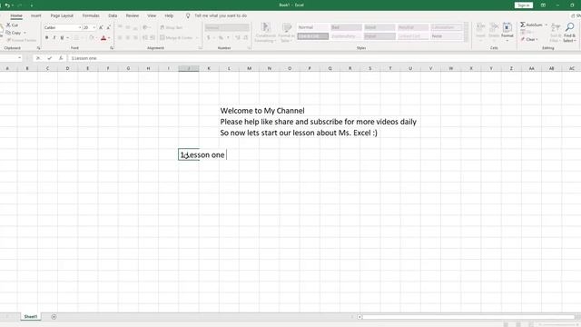 Introduce to Ms. Excel | Ms. Excel Online Part 1 смотреть онлайн