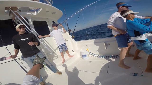 Trey's 1st White Marlin caught on Pair of Docs 7-18-14 смотреть онлайн