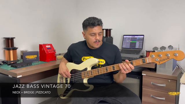 Captadores Jazz Bass Vintage 70s Perfect Tone Pickups Review смотреть онлайн