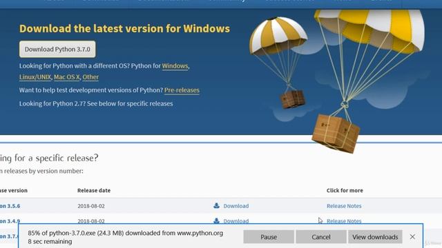 Phython BootCam - Chapter 1- 1 Download and Installation of Python Shell смотреть онлайн
