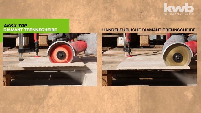 Алмазный отрезной диск серии Akku-Top смотреть онлайн