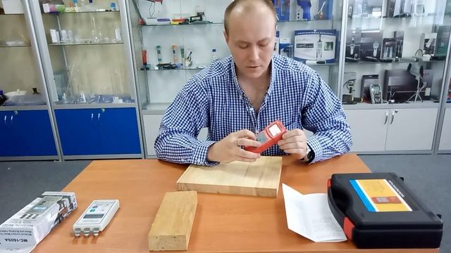 СВЧ влагомер MS310 (0-99%) дерево и строительные материалы смотреть онлайн