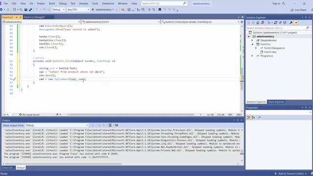 SAVE |UPDAT | SEARCH IN C# WINDOFORM смотреть онлайн