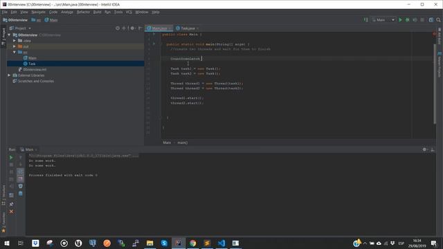 Java Threads: How to wait for threads to finish using CountDownLatch смотреть онлайн