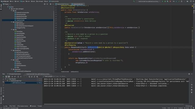 Voting API Demo With Spring Boot 2 смотреть онлайн