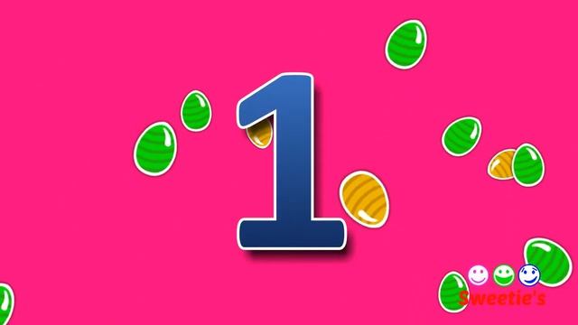 Count 1 To 50 With Easter Eggs | #preschool #counting #kindergarten