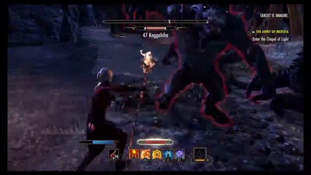 ESO Daedroth Larder: Coldharbour World Boss Solo смотреть онлайн