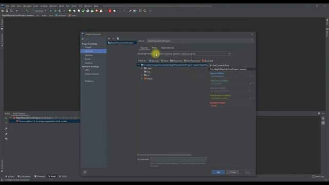IntelliJ: solve java source problem смотреть онлайн