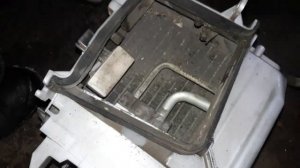 ЗАМЕНА ПЕЧКИ (РАДИАТОРА ОТОПИТЕЛЯ) ТОЙОТА АЕ110 (AE110)