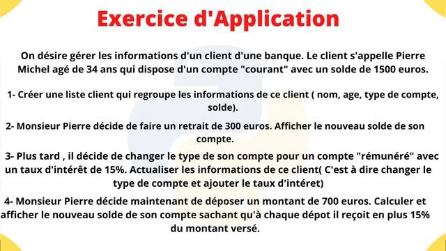 PYTHON LES LISTES (2/2) смотреть онлайн