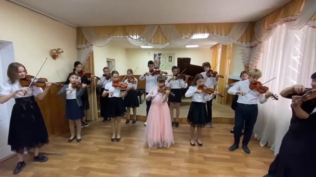 А.Пьяцолла "Либертанго". Ансамбль скрипачей "Дивертисмент" смотреть онлайн