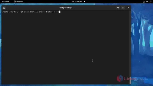 How to install Android Studio on Fedora 34 смотреть онлайн