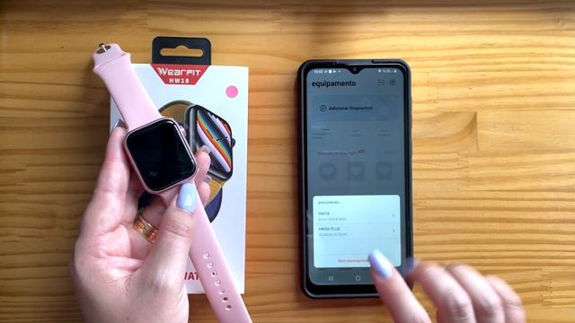 COMO EMPARELHAR SMARTWATCH HW18 NO ANDROID | Conectar HW18 celular Android смотреть онлайн
