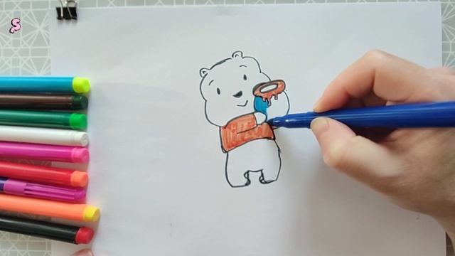 How to Draw Easy Winnie the Pooh (Disney) Heroes Wiki | Step by step drawing for kids смотреть онлайн