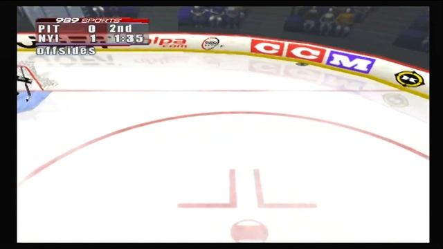 NHL Faceoff 2003 (PS2) Penguins vs Islanders смотреть онлайн
