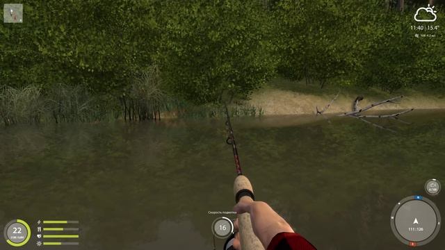 Русская рыбалка 4 - река Вьюнок - Как начать качать спиннинг смотреть онлайн