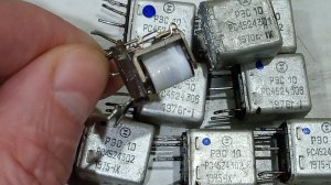 Платина(ПлИ10) в реле РЭС10 паспорта 301, 302, 308.