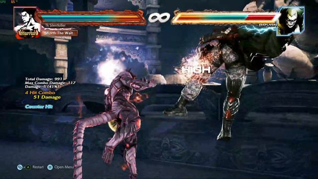 KAZUYA SIDE STEP 1+2 MAX DAMAGE ! COMBOS смотреть онлайн