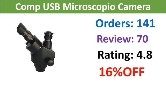 Top 5 Best Trinocular Microscope Camera In 2021 | Best Trinocular Stereo Microscope смотреть онлайн