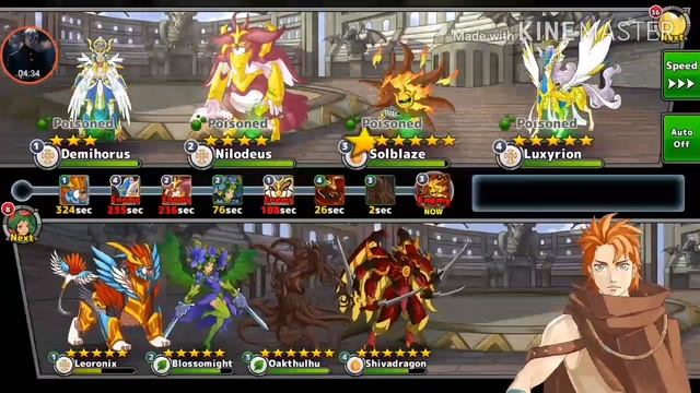 Neo Monsters Garcia Game of Hordes Master level 16 смотреть онлайн