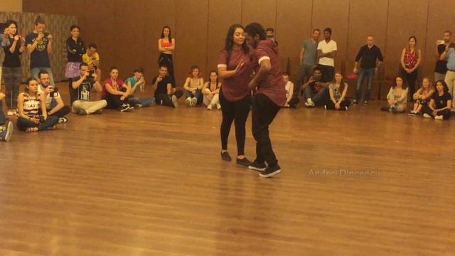 Laurent & Adeline demo 2 @ 2016 Cluj Kizomba Festival смотреть онлайн