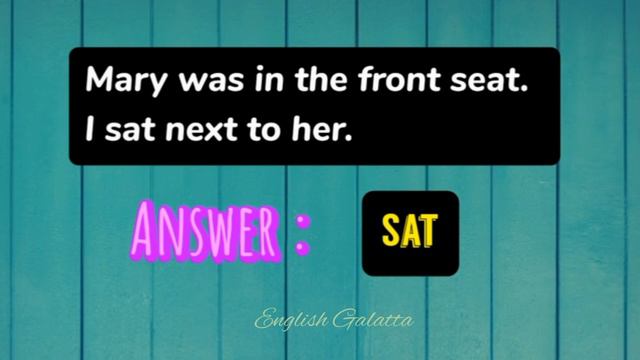 Past Tense Verbs Quiz -- Fun English Grammar Activity смотреть онлайн