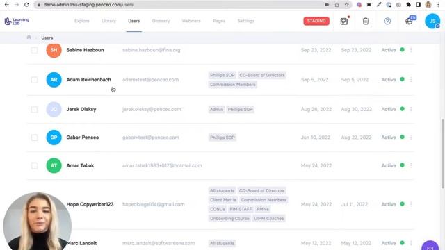 LMS Users Management смотреть онлайн