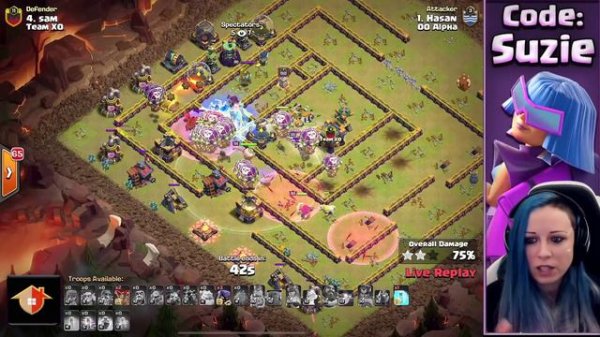 Team XO vs Ocean Oasis Alpha in Clash of Clans