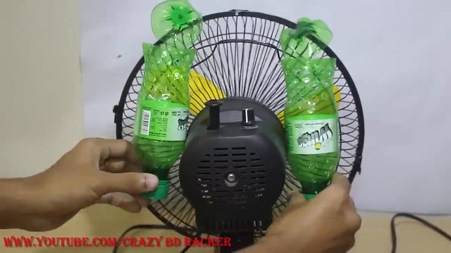 How to make air conditioner at home using Plastic Bottle - Easy life hacks смотреть онлайн