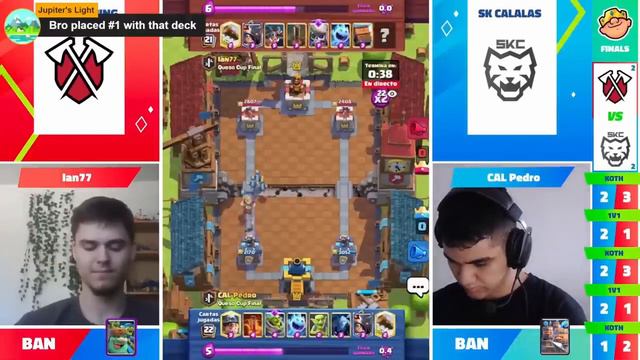 Clash Royale: Ian77 vs. Pedro at Queso Cup 2023 смотреть онлайн