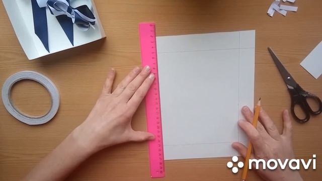 Коробка с окошком для бантиков своими руками смотреть онлайн