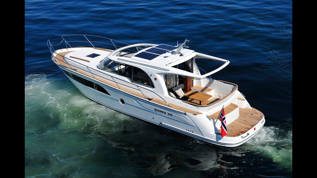Marex 375  обзор новинки | Yachts Expert
