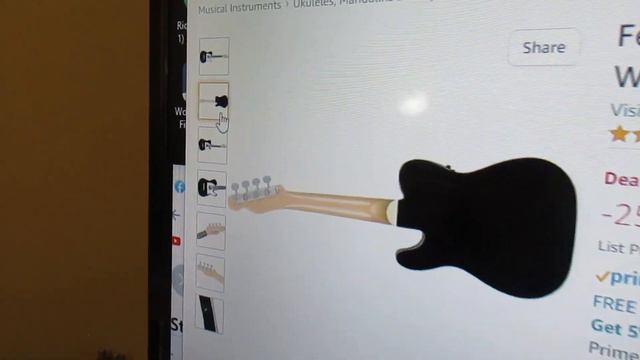 Fender Fullerton Tele Black Concert Ukulele. Price Drop on Amazon! смотреть онлайн